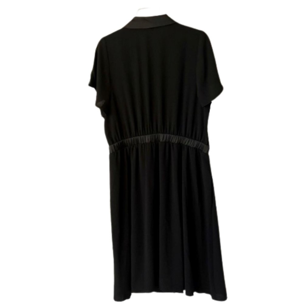 NWOT ModCloth Tuxedo Double Breasted Dress Flutter Sleeves - 1X - Picture 6 of 9